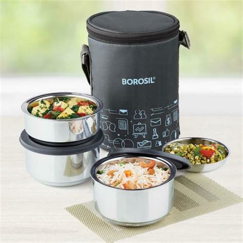 Borosil tiffin set of 3